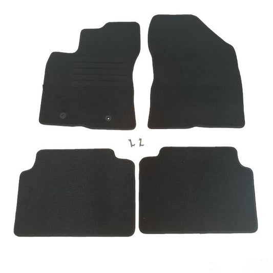 Мокетни стелки Paolo съвместими с TOYOTA AVENSIS (2009-2012) 4 части