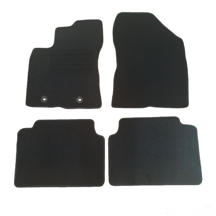 Мокетни стелки Paolo съвместими с TOYOTA AVENSIS (2013+) 4 части