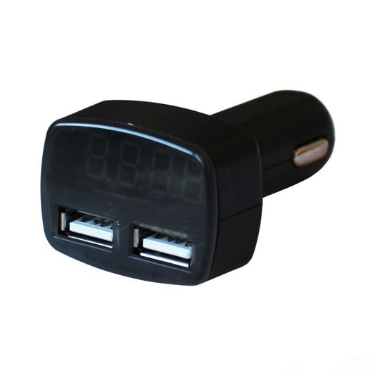 Елетрически вотметър 12/24V с 2 USB порта - 1629