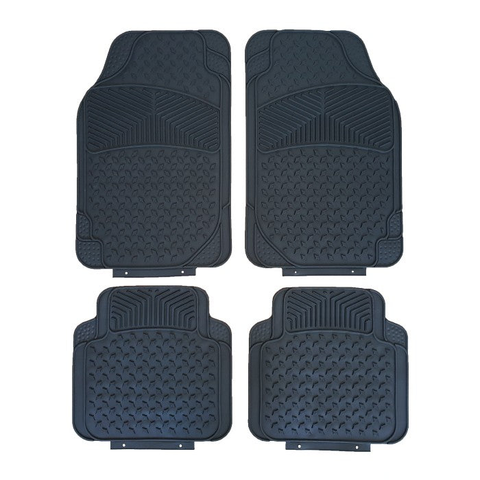 Гумени стелки универсални черни 3006 4бр/к-т