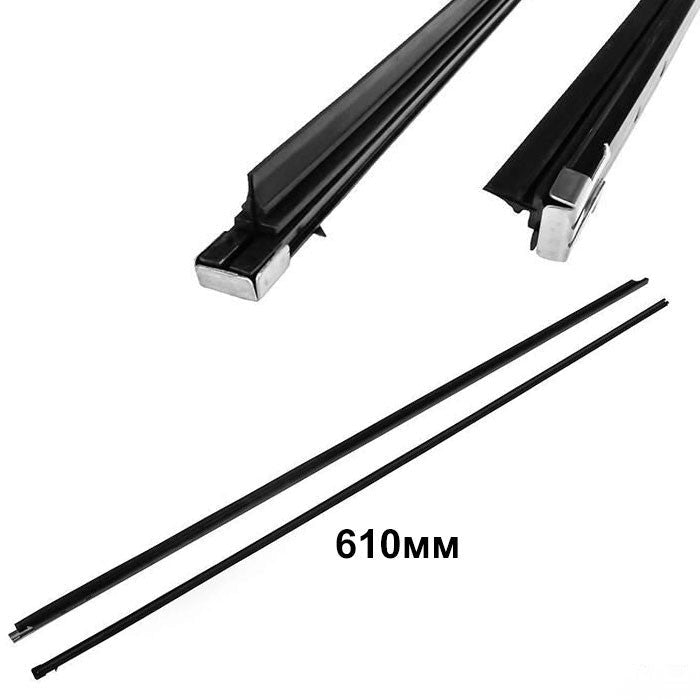 Пера за чистачки силикон 24'' - Черни