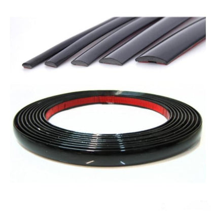 Лайсна за врата черна 25мм х 15м