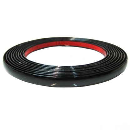 Лайсна за врата черна 25мм х 15м