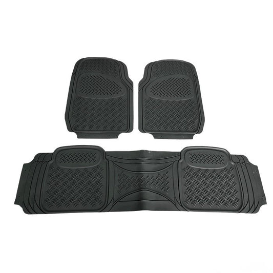 Гумени стелки универсални черни 1801-3бр/к-т