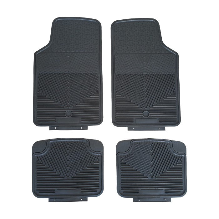 Гумени стелки универсални черни 3007 4бр./к-т