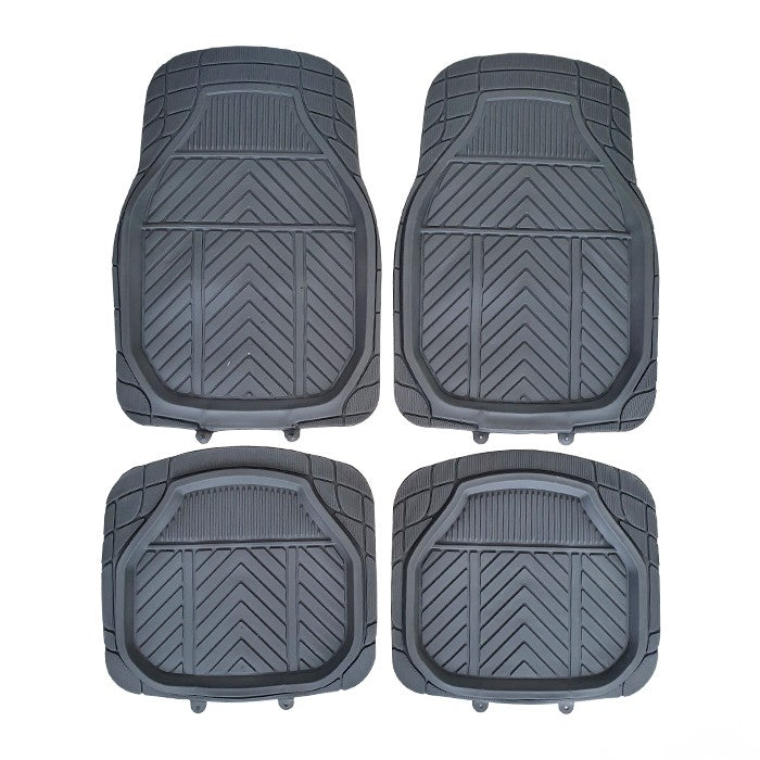 Гумени стелки универсални черни 1839 - 4 бр/к-т