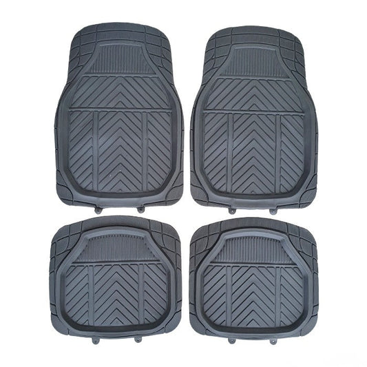 Гумени стелки универсални черни 1839 - 4 бр/к-т