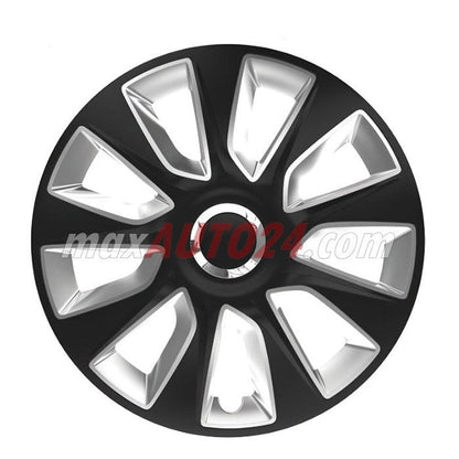 Тасове за джанти 15'' Versaco Stratos RC Black/Silver