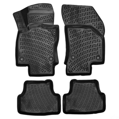 Гумени стелки RizLine съвместими с Audi A3 2015- 2019