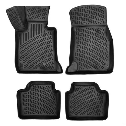 Гумени стелки RizLine съвместими с BMW 3 E90/E91 04-13