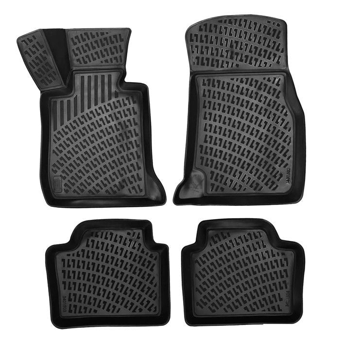 Гумени стелки RizLine съвместими с BMW 3 F30/F31/F34 2012-