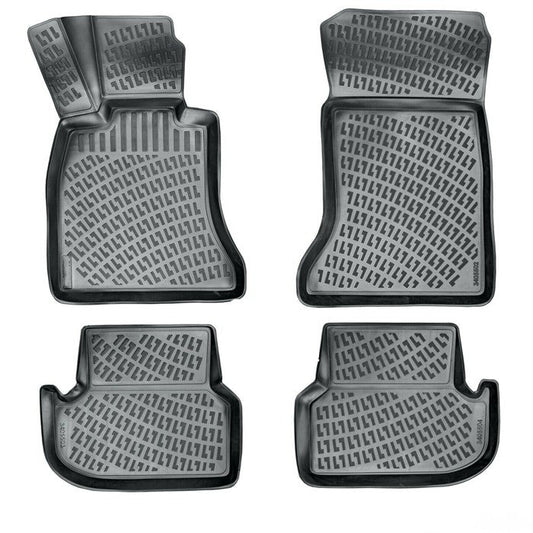 Гумени стелки RizLine съвместими с BMW 5 F10 10-16