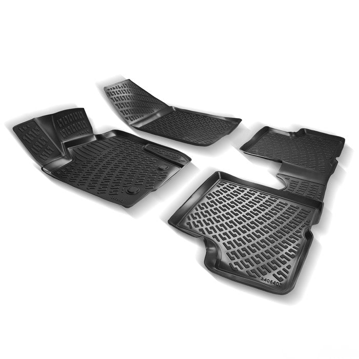 Гумени стелки RizLine съвместими с Dacia Duster 4x4 2017-2021