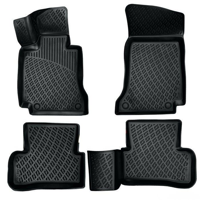 Гумени стелки RizLine съвместими с Mercedes C-class / w205  2014-