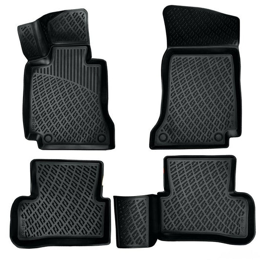 Гумени стелки RizLine съвместими с Mercedes C-class / w205  2014-