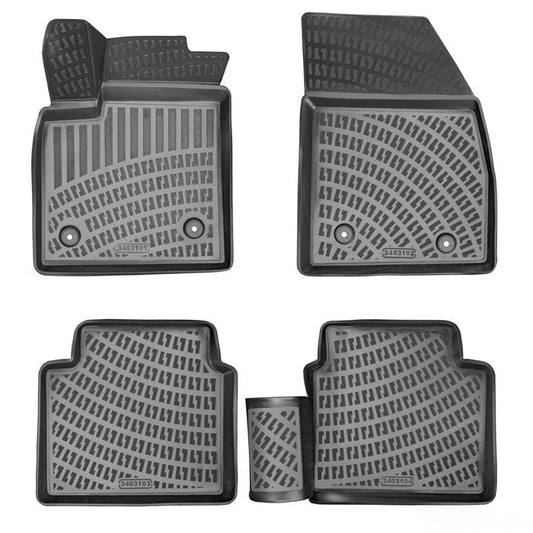 Гумени стелки RizLine съвместими с Renault Talisman 2015-2020