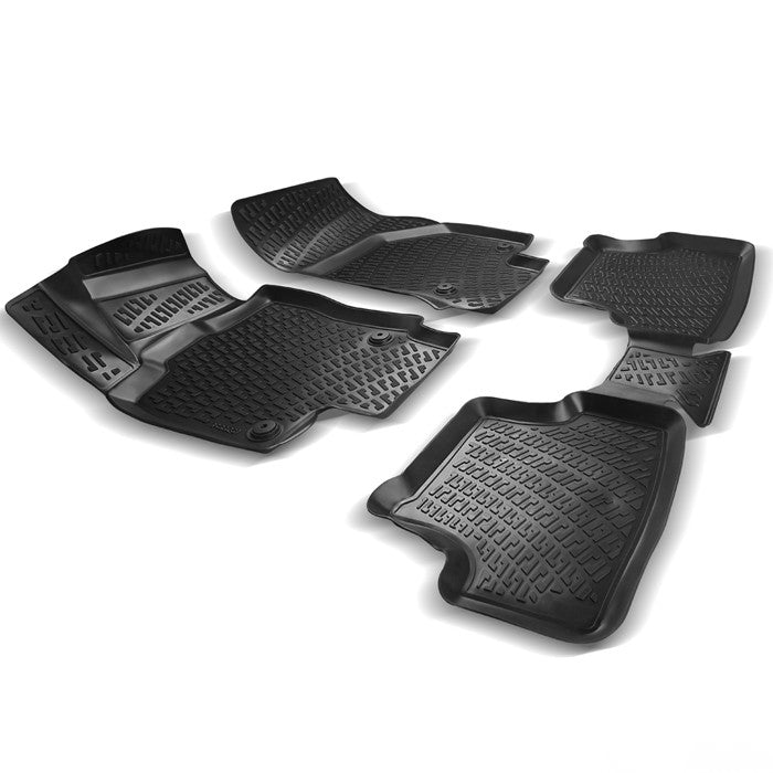 Гумени стелки RizLine съвместими с Volkswagen Golf VII 2012-2019