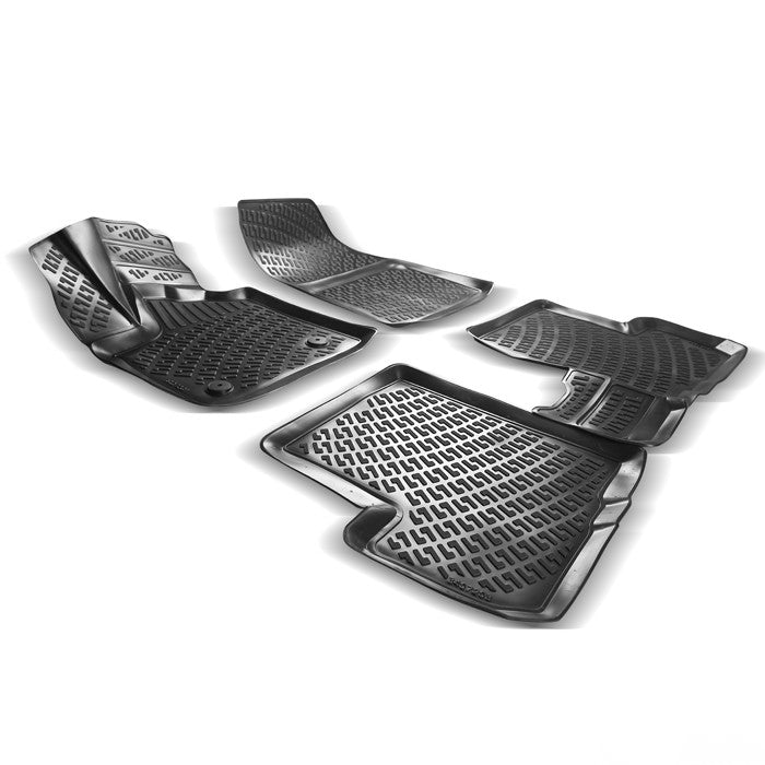 Гумени стелки RizLine съвместими с Dacia Lodgy 2012-2016