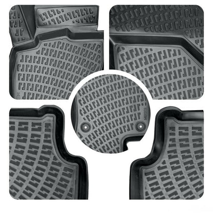 Гумени стелки RizLine съвместими с Hyundai Santa Fe 2006-2012