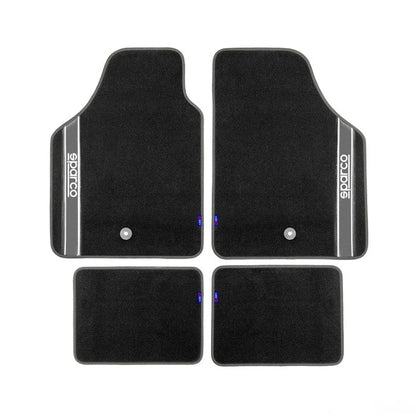 Универсални мокетни стелки Sparco - 03763BAR със сиво