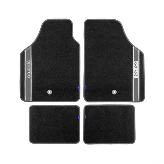 Универсални мокетни стелки Sparco - 03763BAR със сиво