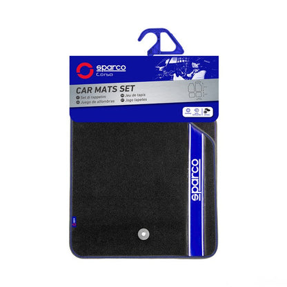 Универсални мокетни стелки Sparco - 03763BBS със синьо