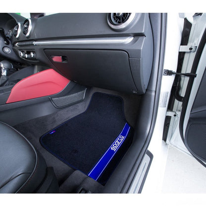 Универсални мокетни стелки Sparco - 03763BBS със синьо