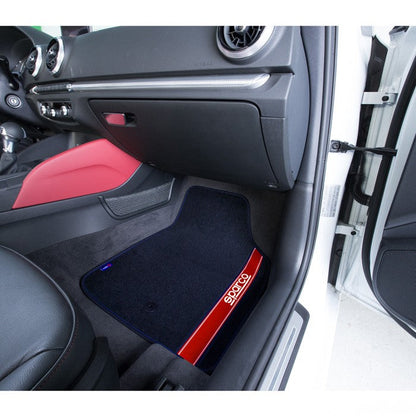 Универсални мокетни стелки Sparco - 03763BRS с червено