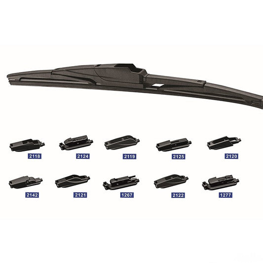 Чистачка Мотохама Задна с 10 Адаптора 14'' 350мм