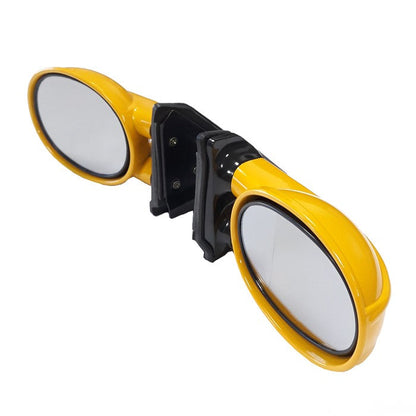 Спортно огледало с мигач 3284 - жълто