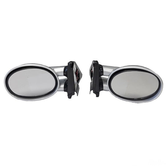 Спортно огледало с мигач 3284 - сиво