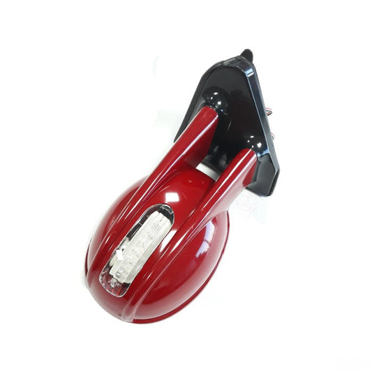 Спортно огледало с мигач 3284 - червено