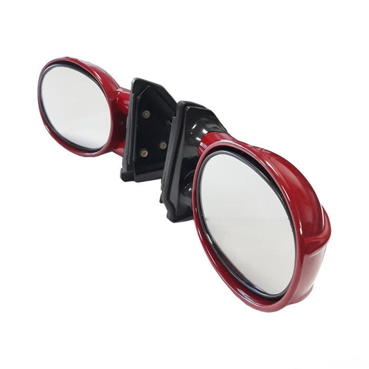 Спортно огледало с мигач 3284 - червено