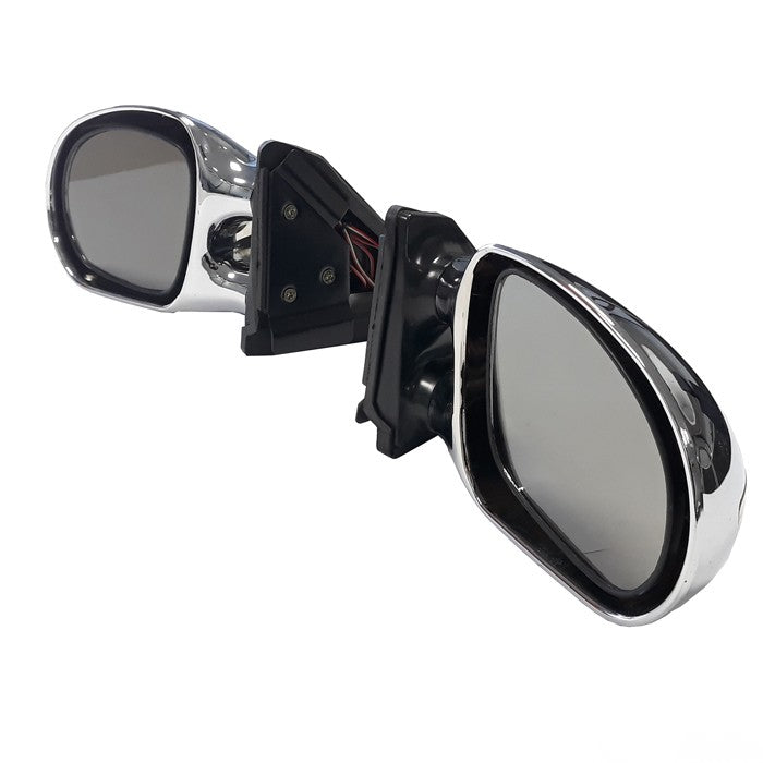 Спортно огледало с мигач 3252 - хром