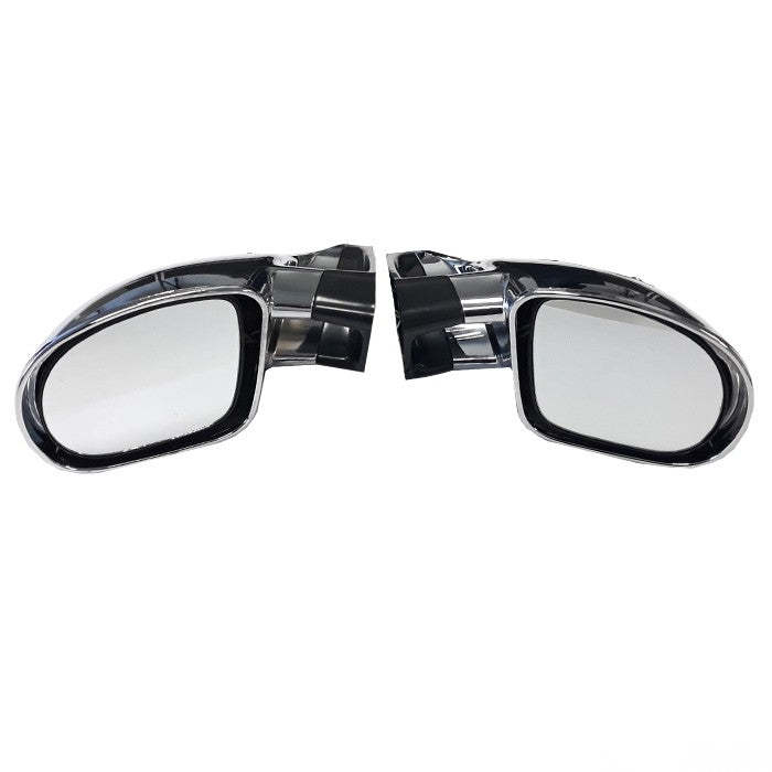 Спортно огледало с мигач електрическо 031 - хром