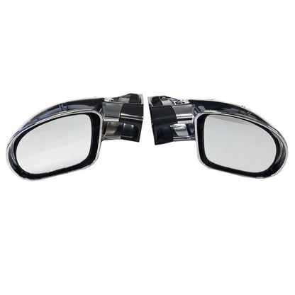 Спортно огледало с мигач електрическо 031 - хром