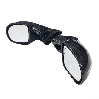 Спортно огледало с мигач електрическо 031 - Черен карбон