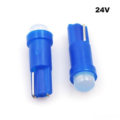 Диодни крушки за табло 24V - 28709 2бр/кт - Син цвят