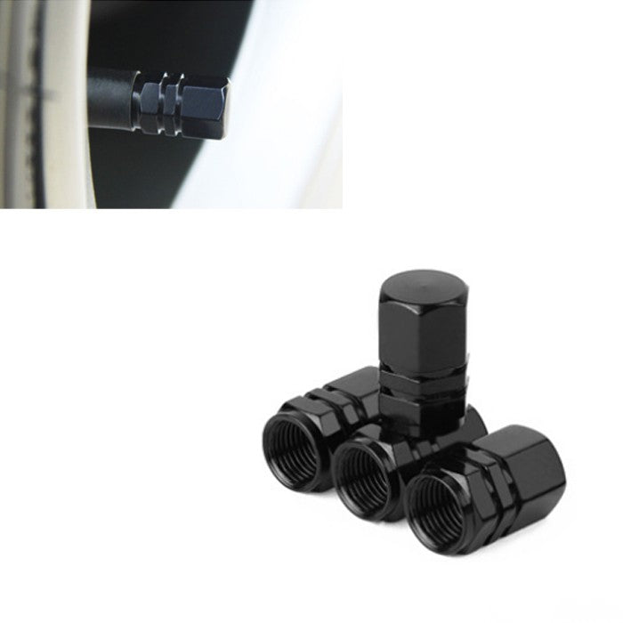 Капачета за вентил 4 бр/к-т 1062 - Черно