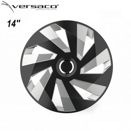 Тасове за джанти 14'' Versaco Vector RC Black/Silver