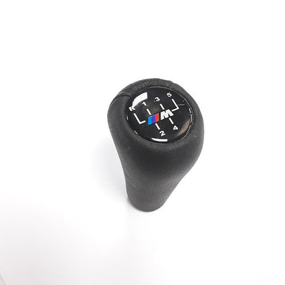 Топка за скоростен лост 002М кожа - черна М