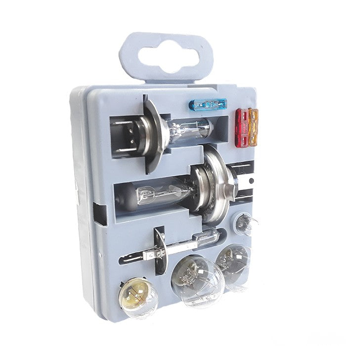 Авариен комплект крушки Н4/Н1/Н7 - 10 части