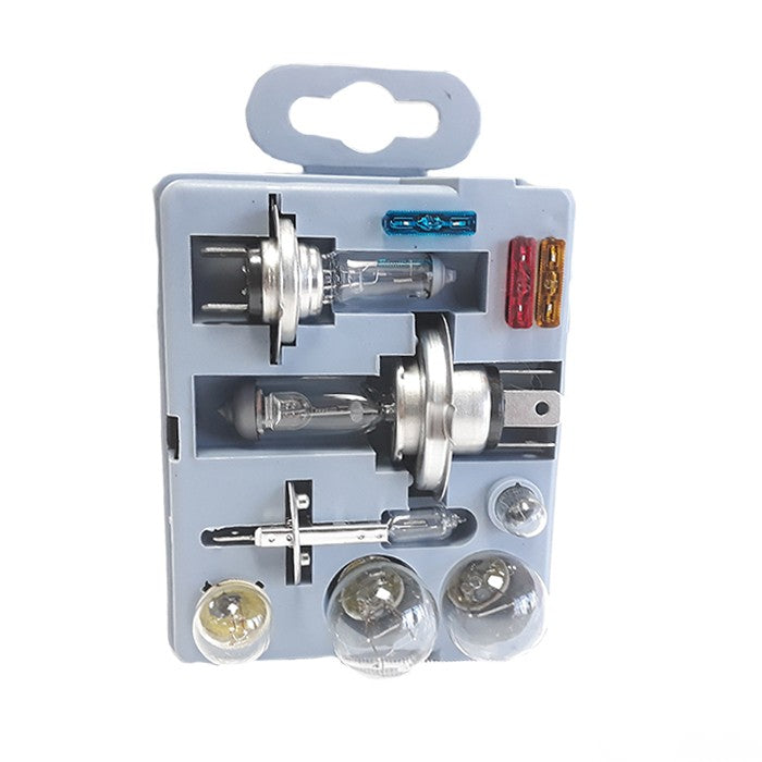 Авариен комплект крушки Н4/Н1/Н7 - 10 части