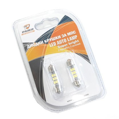 Диодна крушка 2229 - 39мм 2бр/к-т