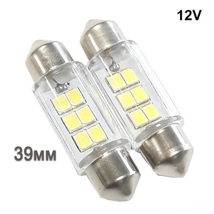 Диодна крушка 2229 - 39мм 2бр/к-т