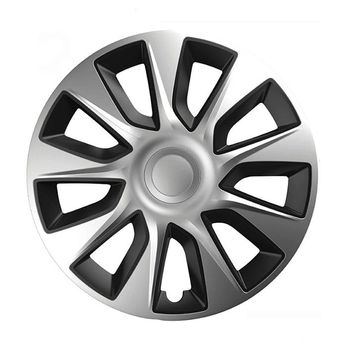 Тасове за джанти 17'' Versaco Stratos Silver / Black