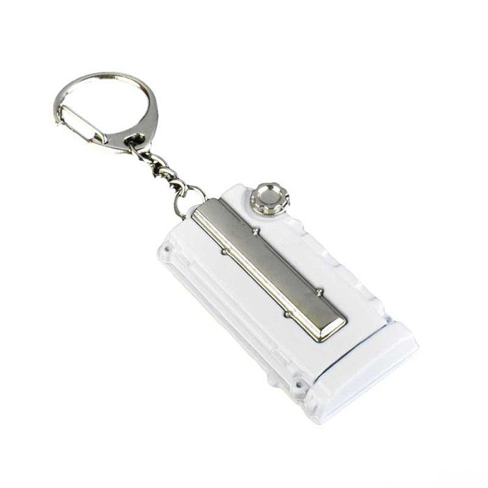 Ключодържател капак двигател - Бял