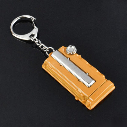 Ключодържател капак двигател - Жълт