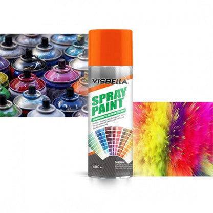 Спрей боя Visbella №4 черен мат 400 мл