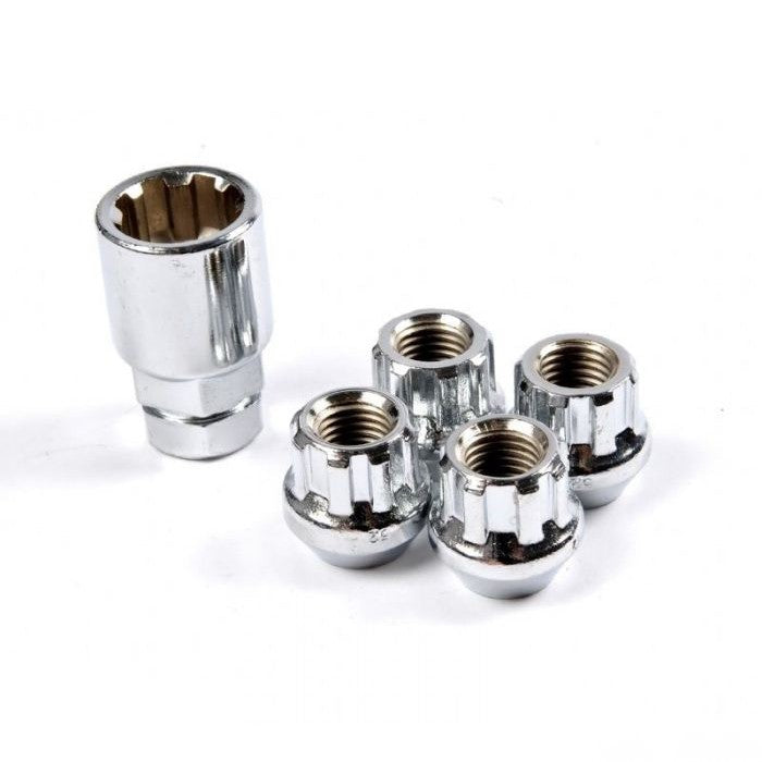 Секретни гайки за джанти - (12мм х 1.25мм, L22мм)